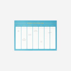 Weekly planner with tear off pages - English - Image 1