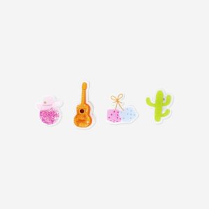 Western themed clips - 4 pcs