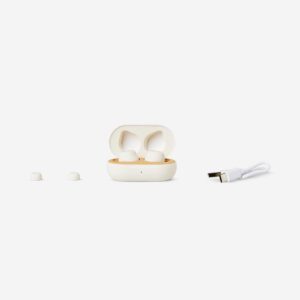 White Wireless In-Ear Headphones
