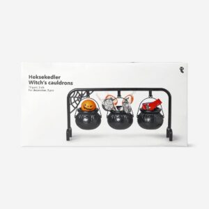 Witch's cauldrons - 3 pcs - Image 3