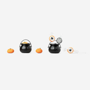 Witch's cauldrons. 4 pcs - Image 1