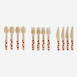 Wooden cutlery. For 4 people - Image 1
