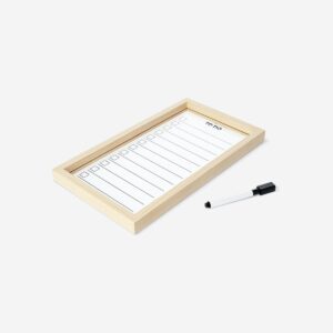 Wooden planner board with marker - Image 3