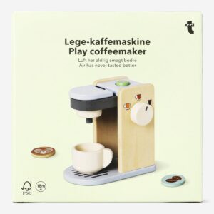 Wooden play coffee maker - Image 3