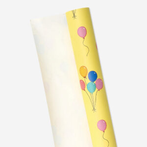 300 cm Wrapping paper - Balloons
