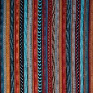 Yarn Dyed Cotton Fabric - Stripe - Multicoloured - Image 2