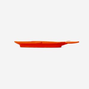 Orange fish serving plate - 26 cm - Image 2